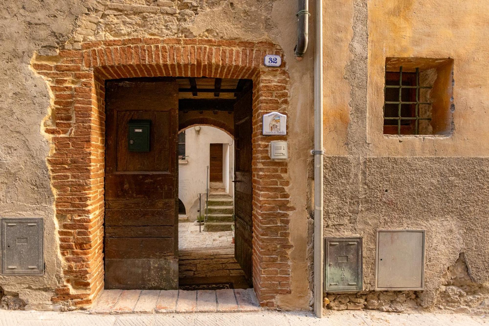 La Corte Del Podesta Sarteano Exterior foto